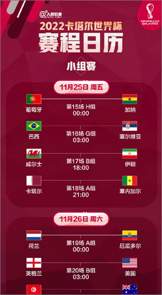 卡塔尔世界杯直播app(CCTV5)