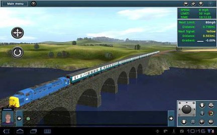 实况模拟列车