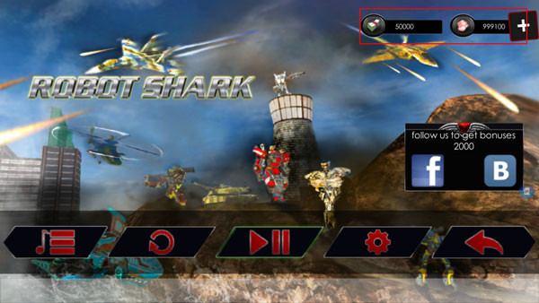 鲨鱼机器人无限金币钻石版 v3.0最新版