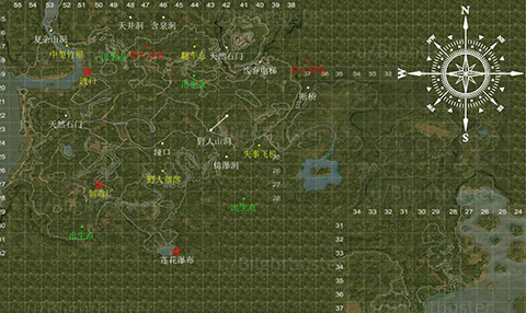 绿色地狱全地图点位介绍 游戏地图详解