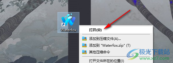 waterfox浏览器英文界面看不懂的解决方法
