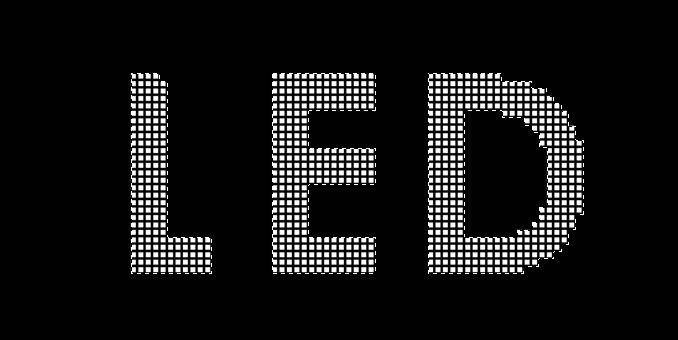 怎样利用ps制作LED文字? ps设计led灯风格字体的方法